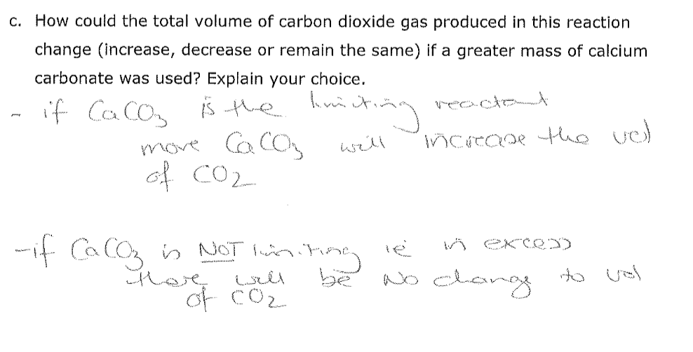 <p>MUST SAY “IF “X REACTANT” IS LR THEN, “</p><p>OR “IF “X REACTANT” IS NOT LR THEN,”</p>