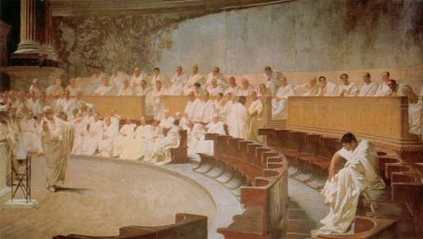 <p>die Väter, die Vorfahren, die Senatoren</p>