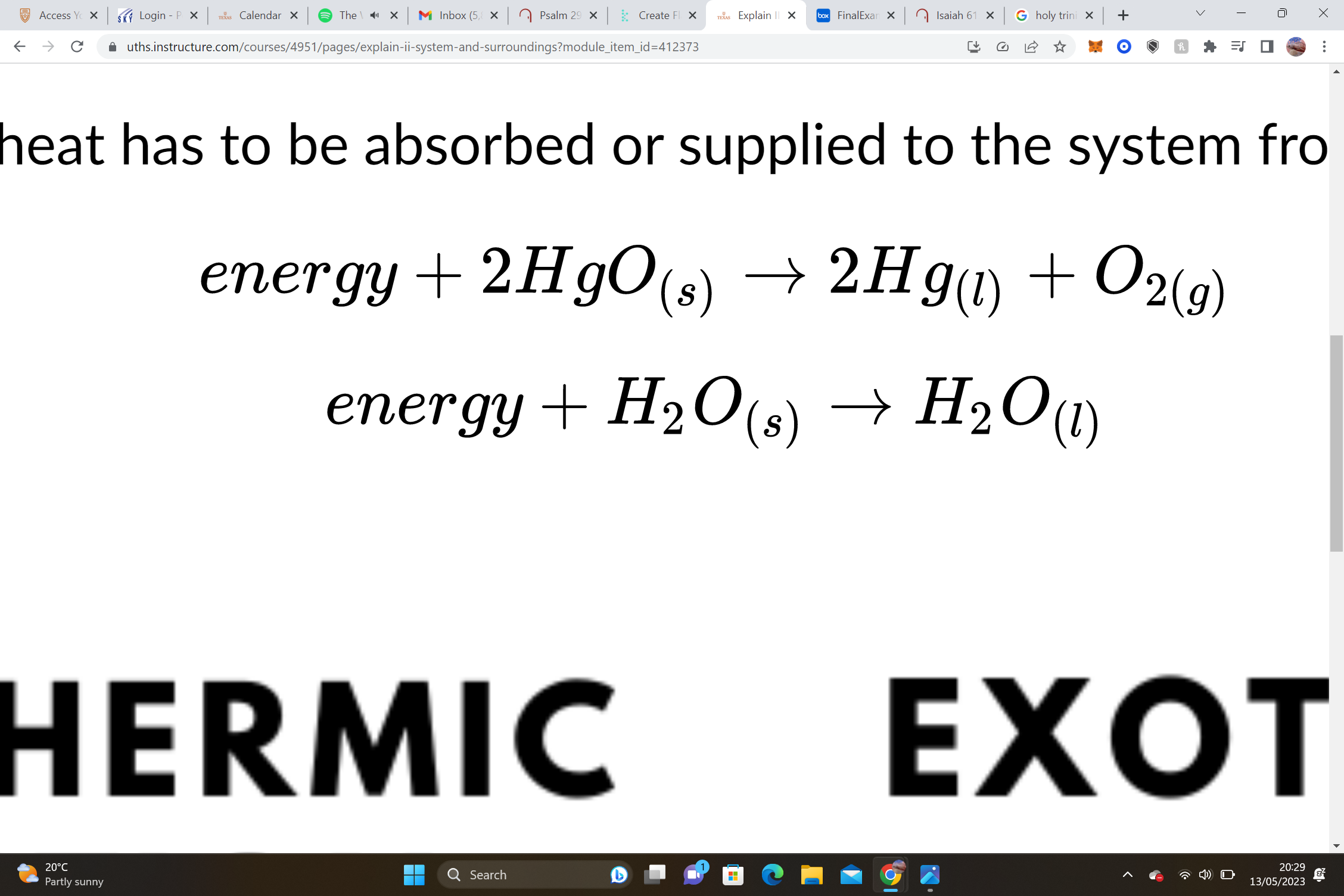 endo or exo