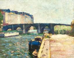 <p>Matisse, Pont de Seine, 1897, Oil on canvas, 26 × 33 cm</p>