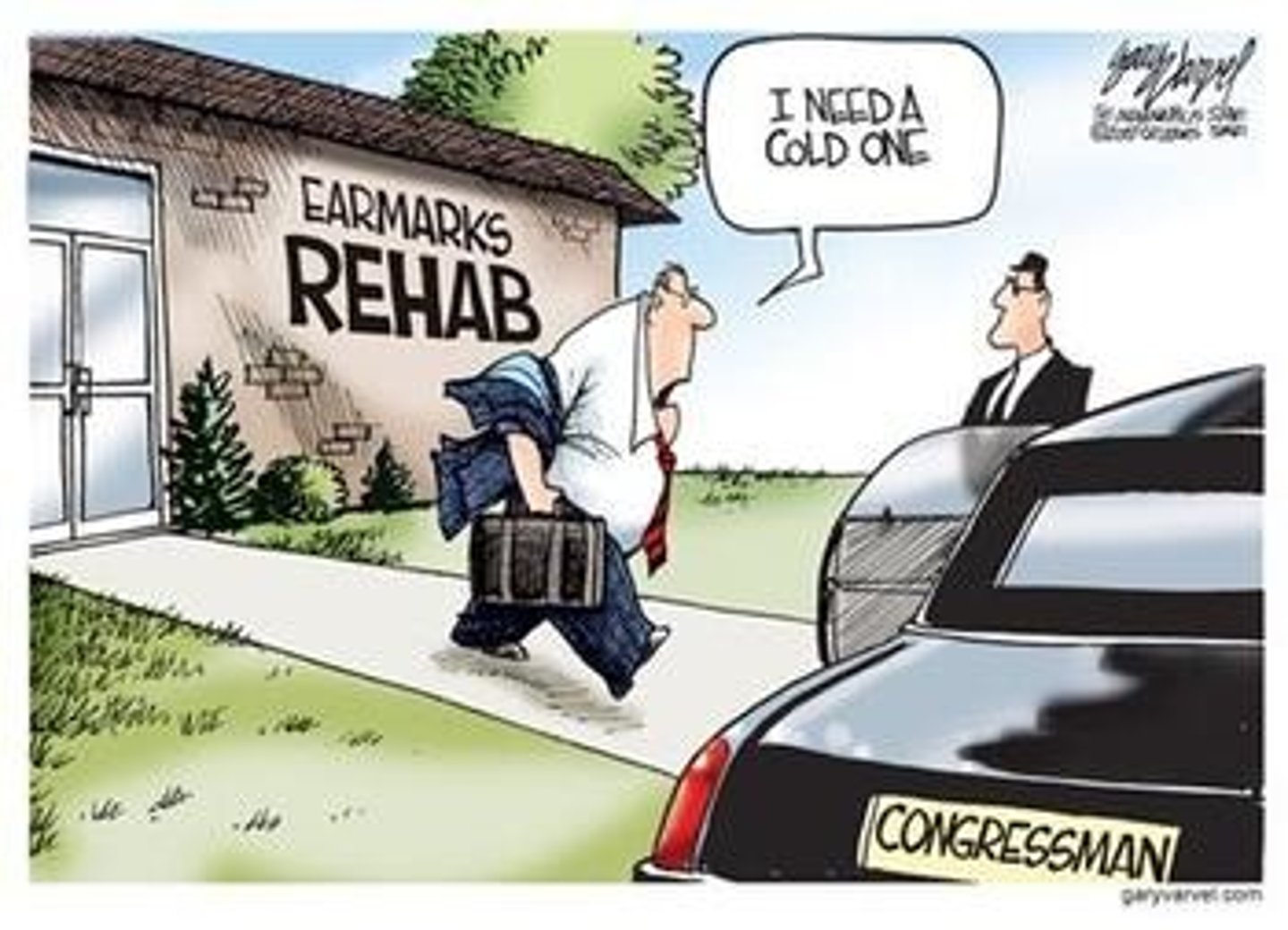 <p>Specific spending proposals that members of Congress attach to legislation, usually to benefit their home districts or states.</p>