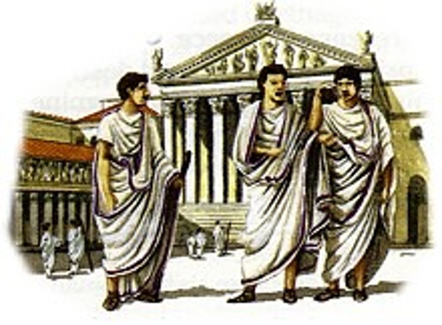 <p>the wealthy class in Roman society; landowners</p>