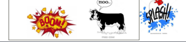 <p>partial sound/meaning link </p><p>e.g. moo, boom, splash</p>