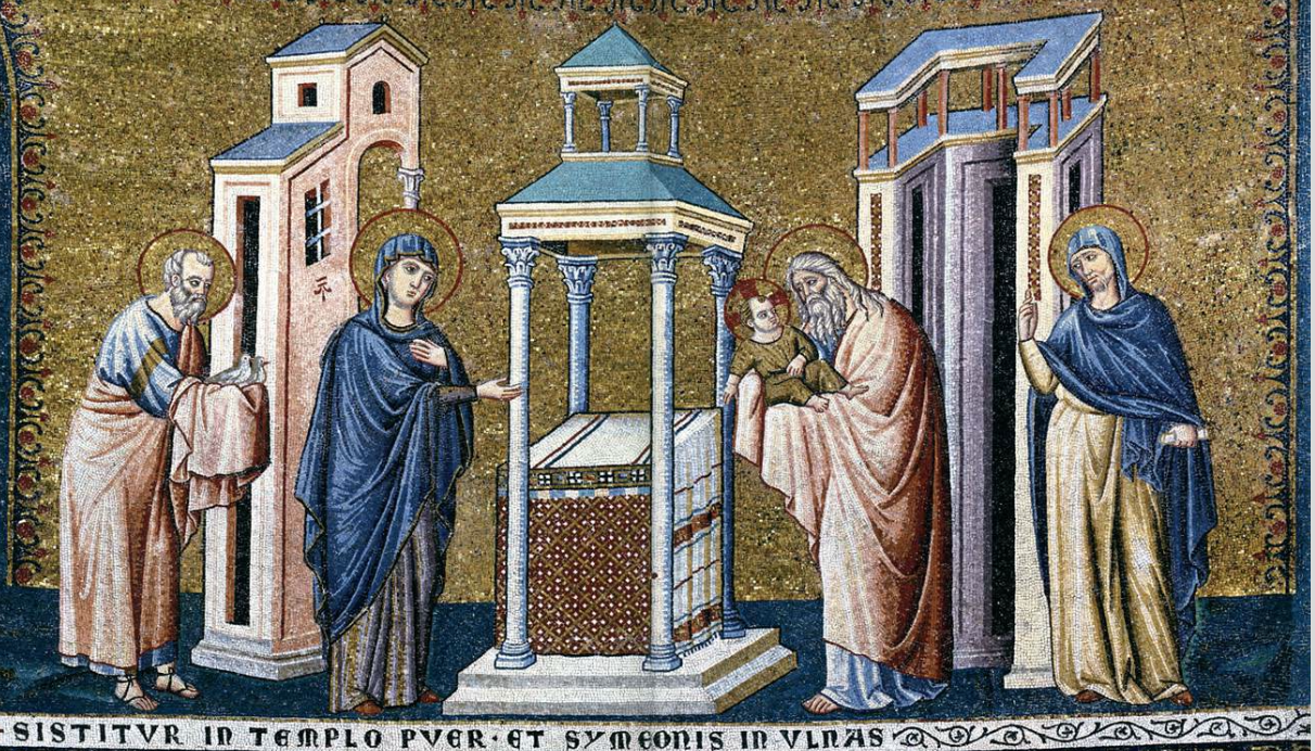 <p>PRESENTATION AT THE TEMPLE</p>