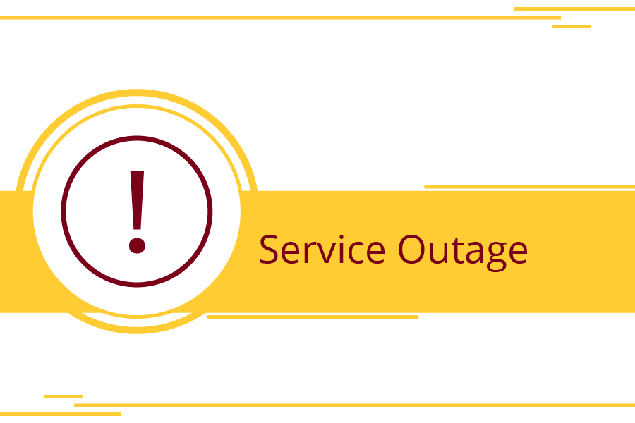 <p>Service/network outage</p>