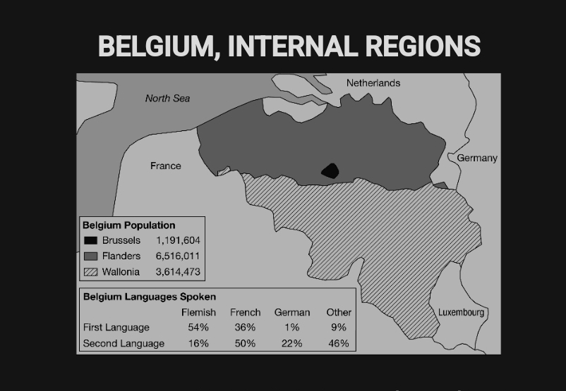 <p>Some communities along the internal border between Flanders and Wallonia are required by Belgian federal law to have bilingual local governments, with road signs and government publications in Flemish and French. Some nearby communities refuse to permit a census of language users because they are concerned that the results will trigger federal requirements for a bilingual local government.</p><p class="has-focus"></p><p class="is-empty is-editor-empty has-focus">Which of the following geographic concepts best explains the efforts to preserve a single official language in such communities?</p>