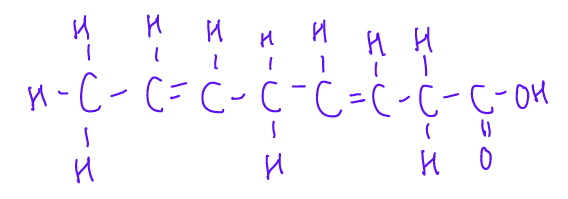 <p>This is a _______ fatty acid. </p>