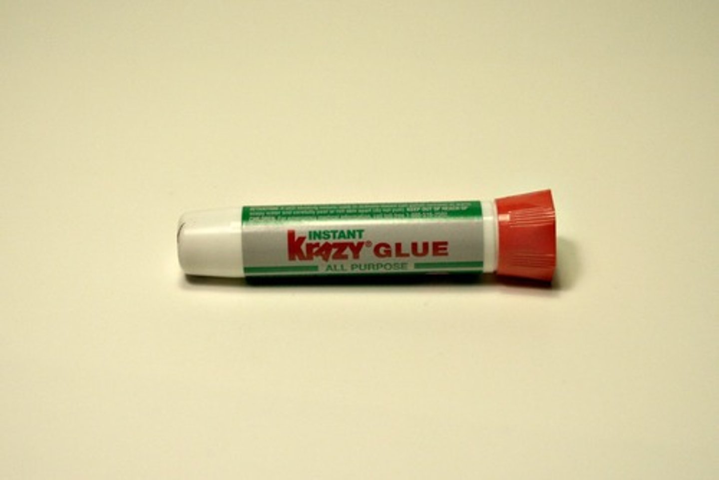 <p>Super glue is a waterproof medium strength adhesive that comes in a liquid form. It works on wood, plastic and metal</p>