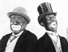 caricatures and stereotypes of slaves as entertainment