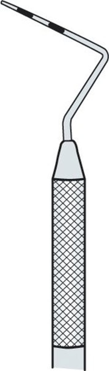 <p>Used to assess the health of the gingiva by measuring pocket depths, Millimeter measurements, Probe is inserted into the gingival sulcus, Measurement when probe tip is at the base of the pocket is recorded, Can also record BOP - Sign of inflammation and gum disease</p>