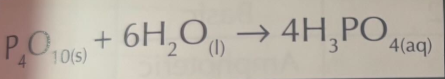 <ol start="2"><li><p>Phosphoric(V) acid</p></li><li><p>H3PO4(aq) → 3H+ (aq) + PO43- (aq)</p></li></ol><p></p>