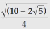 <p>in terms of sin</p>
