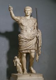 <p>Augustus as Imperator/Prima Porta Augustus</p>