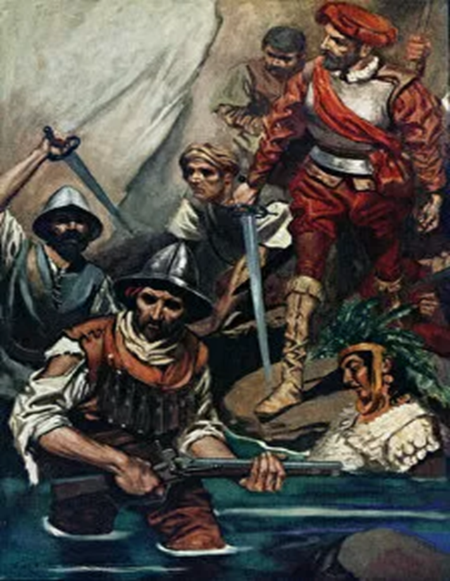 <p><span>Aztecs did not have the same level of military prowess. Additionally, they were not familiar with the Spanish’s weapons &amp; technology, such as gunpowder, steel swords, horses, or war dogs</span></p>