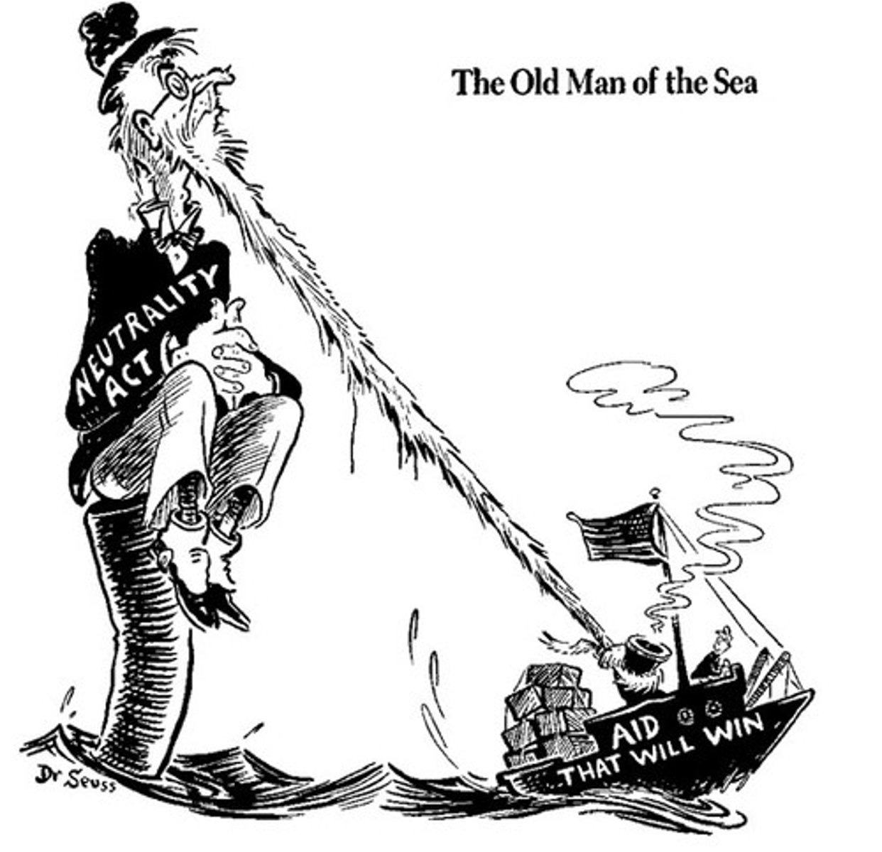 <p>-made it illegal for Americans to sail on ships owned by nations at war</p><p>-made it illegal to loan or sell weapons to nations at war</p><p>-example of American isolationism during 1930s</p>
