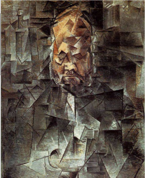 <p>Portrait of Ambroise Vollard (1910)</p>