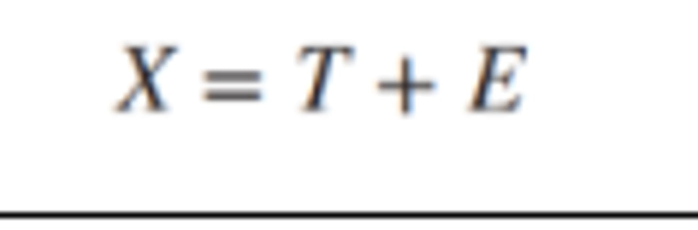 <p>• All of the factors associated with the process of measuring some variable, other than the variable being measured.</p><p>o eg., English-language test on the subject of 12th-grade algebra being administered, in English, to a sample of 12-grade students, newly arrived to the United States from China.</p><p>• 1 Random Error</p><p>• 2 Systematic Error</p>
