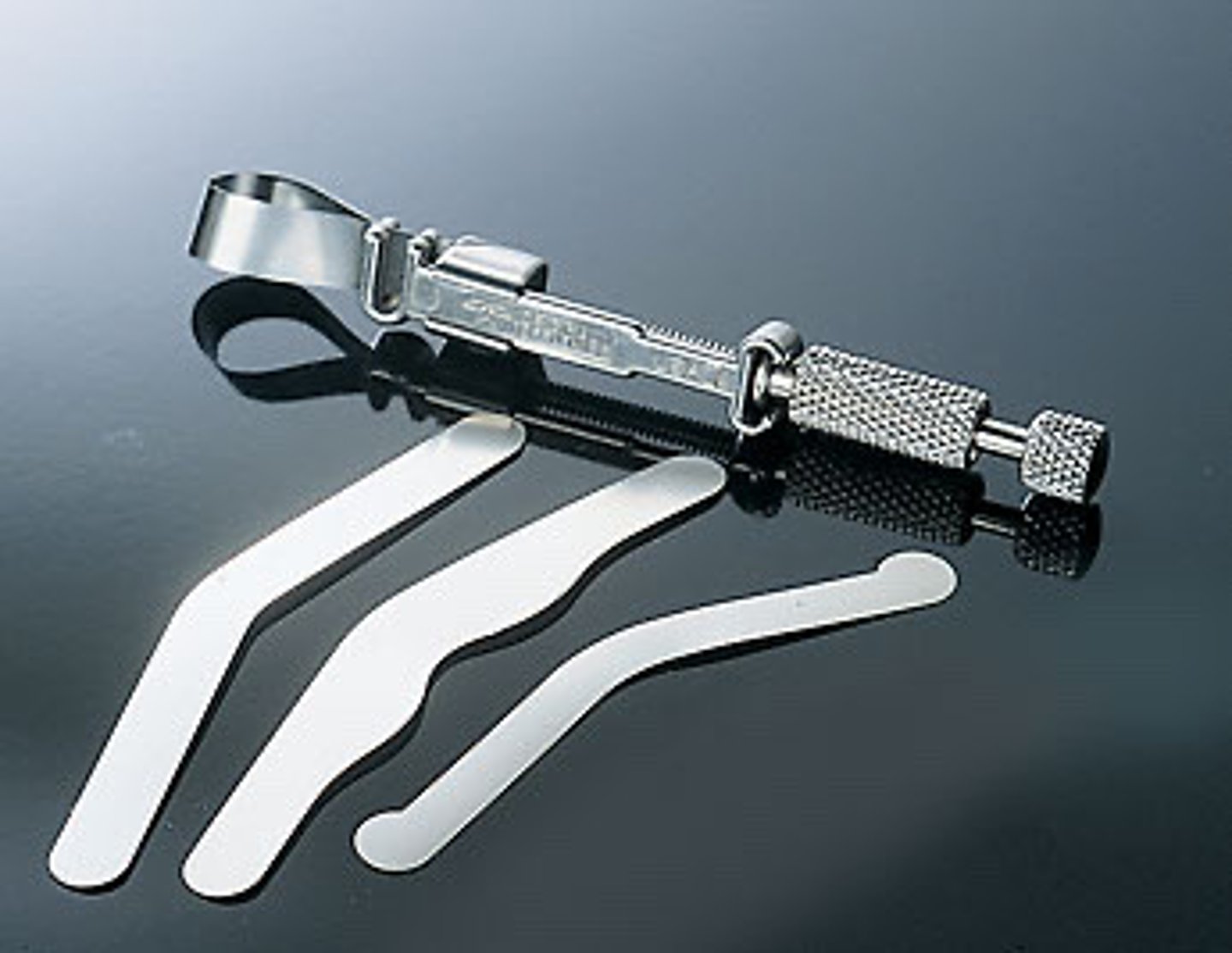 <p>1. band (may be trimmed for shallow gingival margin)</p><p>2. wedge</p><p>3. retainer</p>