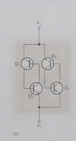 <p>two-terminal bidrectional device, triac without a gate</p>