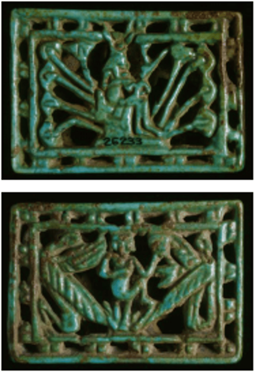 <p>A decorative technique in which openings or voids are incorporated into an object, creating a lattice or pierced effect. This technique is used in a variety of materials, including metal, wood, pottery, glass, ivory, and stone.</p>