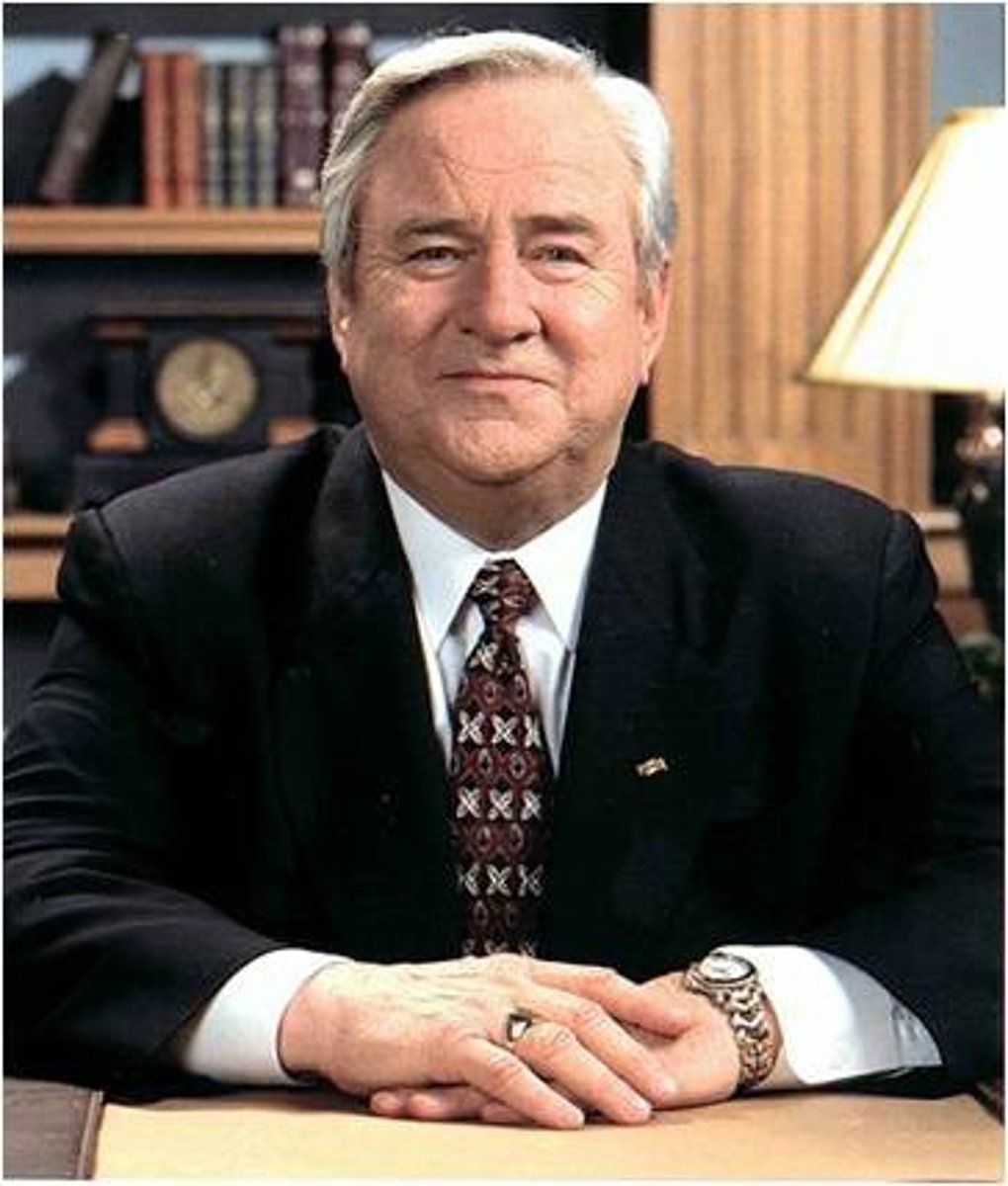 <p>Leader of the Religious Right Fundamentalist Christians, a group that supported Reagan; rallying cry was "family values", anti-abortion, favored prayer in schools</p>