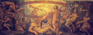 Blood from Castration of Uranus fell to Gaia to create …