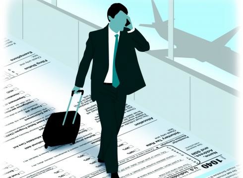 (v. to) go on a business trip