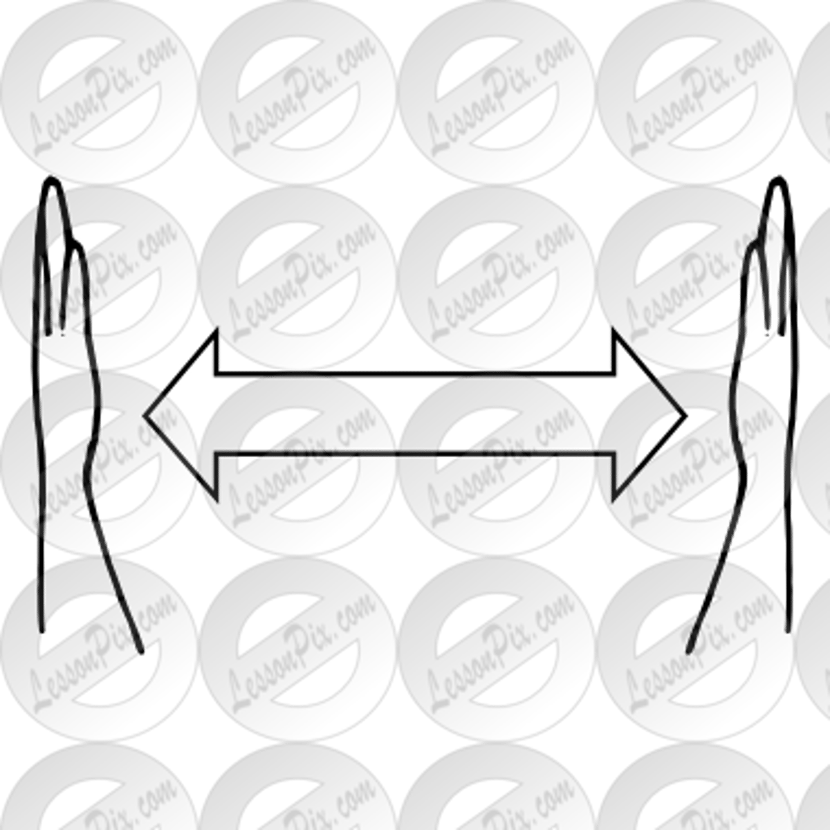 <p>having a large distance from one side to the other</p>