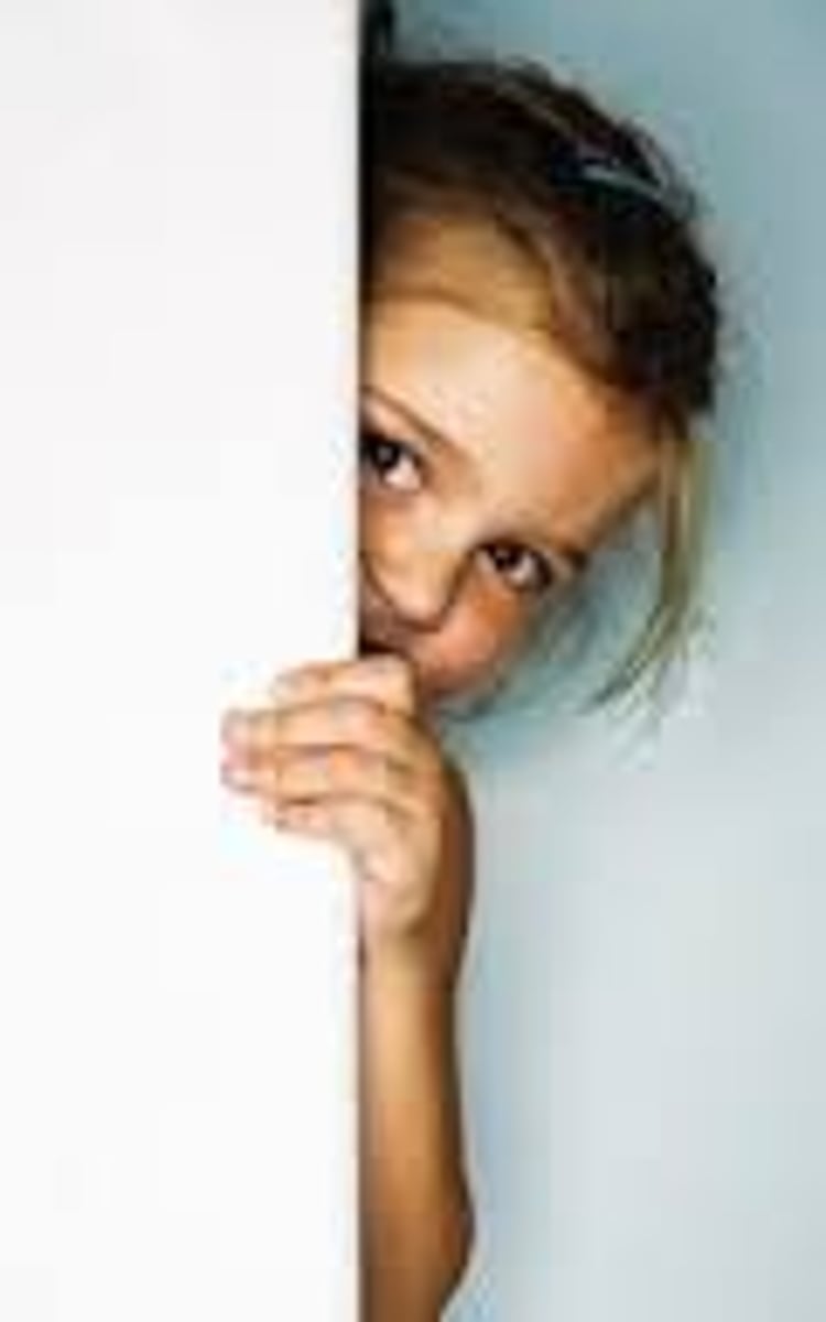 <p>shy</p>