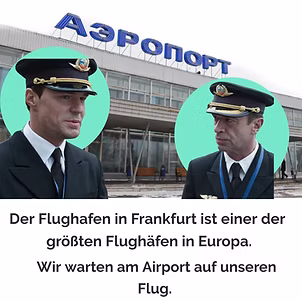 <p><strong><mark data-color="green" style="background-color: green; color: inherit;">an aiport</mark>&nbsp; /ˈeəpɔːt/</strong></p><p><strong>DEUTSCH:</strong></p><p>der Flughafen (-s, -")</p><p>der Airport [ˈɛːɐɔːɐt] (-s, -s)</p>