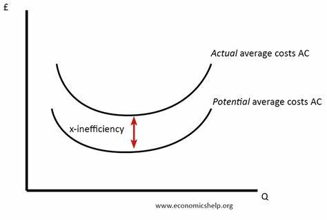 <ul><li><p>minimising waste, producing on AC curve</p></li><li><p>consumer benefit</p><ul><li><p>lower prices - higher consumer surplus</p></li></ul></li><li><p>producer benefit</p><ul><li><p>lower costs</p></li><li><p>higher profit</p></li><li><p>more competitive, higher MS</p></li></ul></li><li><p>X inefficiency = producing above AC curve</p><ul><li><p>why</p></li><li><p>monopolist - no competition</p></li><li><p>public sector - not profit motivated, they maximise social welfare</p></li></ul></li></ul><p></p>