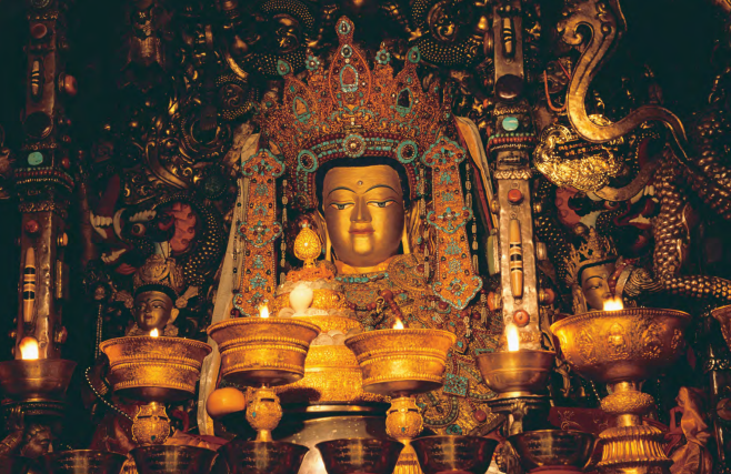 <ol start="184"><li><p>Jowo Rinpoche, enshrined in the Jokhang Temple</p></li></ol>