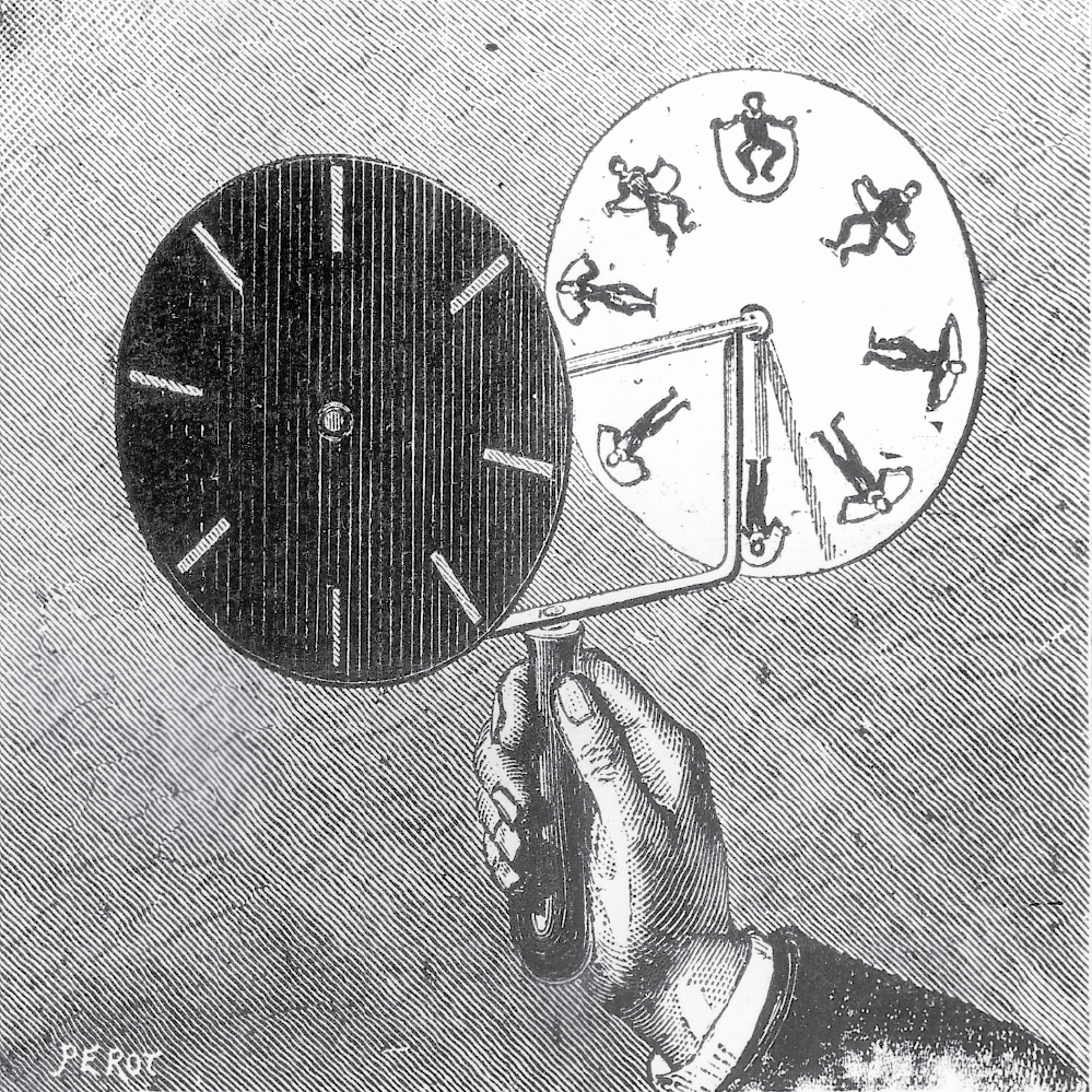 <p>An optical toy independently created by Joseph Plateau and Simon Stampfer in 1832.</p>