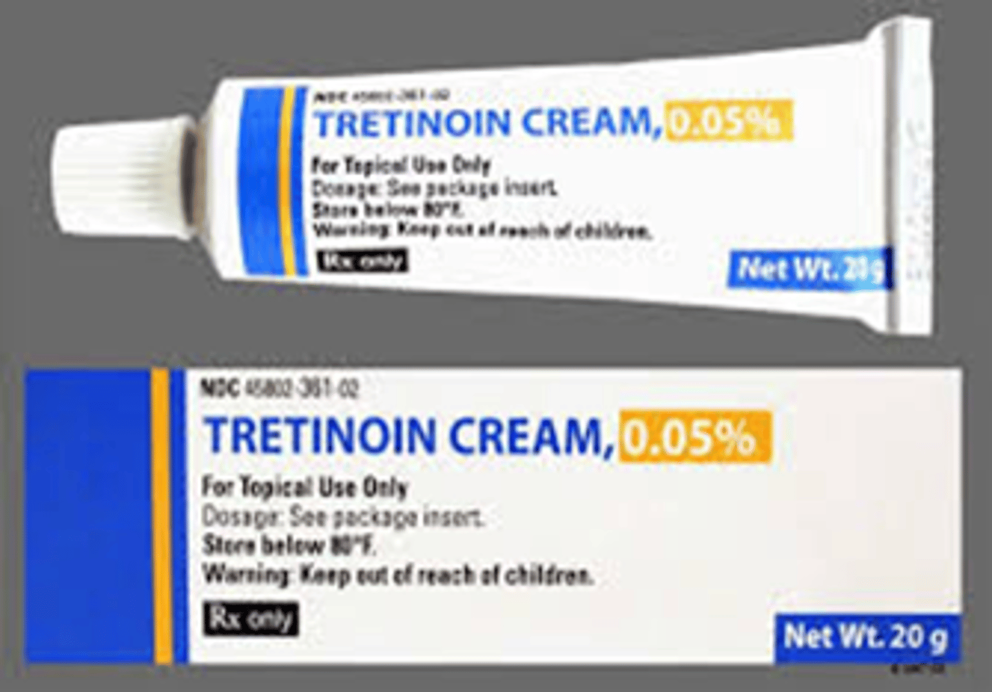 <p>retinoic acid (vit A derivative)</p><p>1. topical (local): acne, wrinkles, hyperpigmentation</p><p>2. oral/systemic: chemotherapy for leukemia</p><p>- avoid during pregnancy and use sunscreen</p>