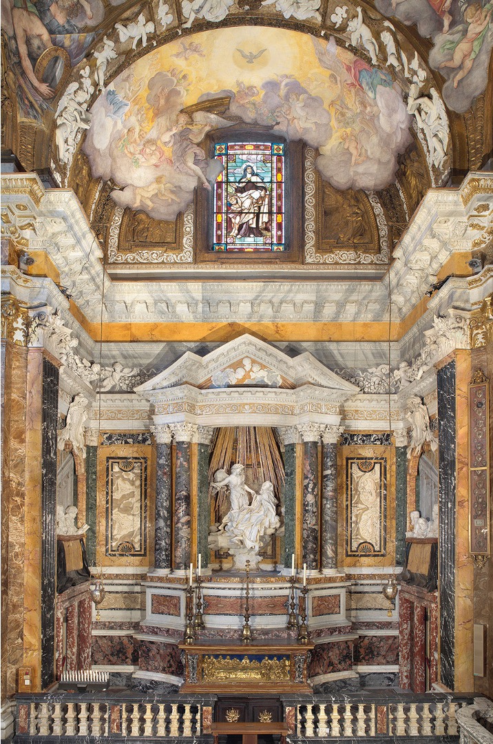 <p><span><strong>Gian Lorenzo Bernini, Cornaro Chapel with <em>The&nbsp;Ecstasy of St. Teresa</em></strong>, Santa Maria della Vittoria, Rome, 1647–52.</span></p>