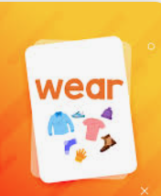<p>(to) wear / tragen / llevar</p>