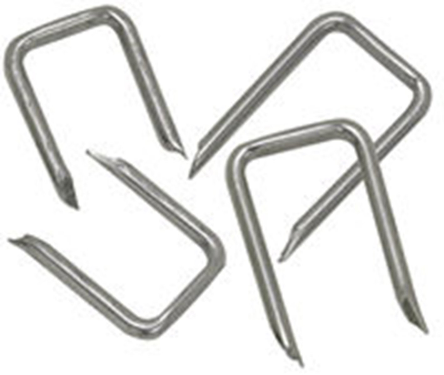 <p>Staples used to secure type NM cable to wood.</p>