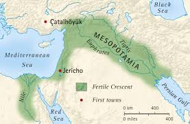 <p><br></p><p>The Fertile Crescent (or Mesopotamia)</p>