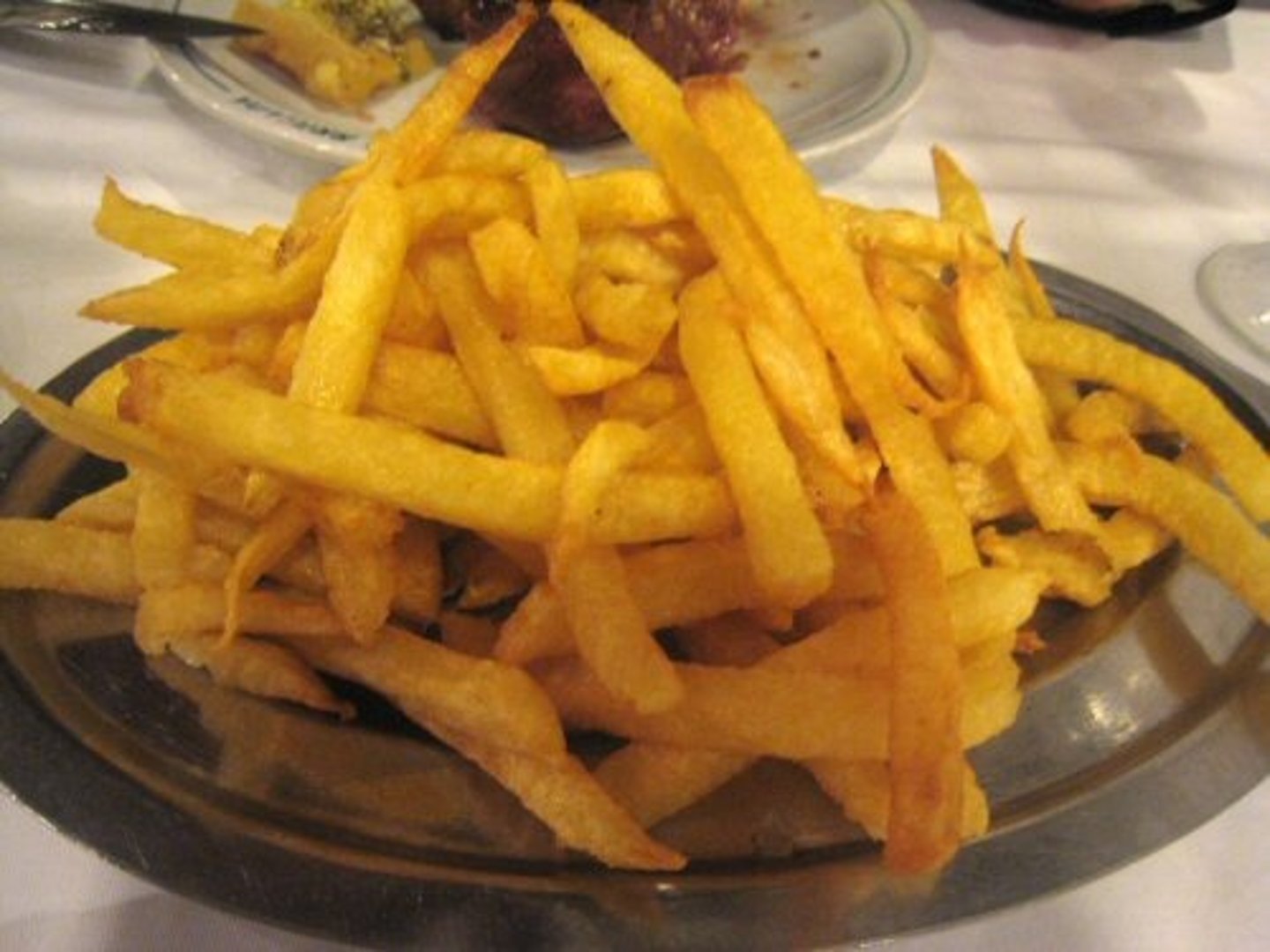 <p>french fries, potato chips</p>