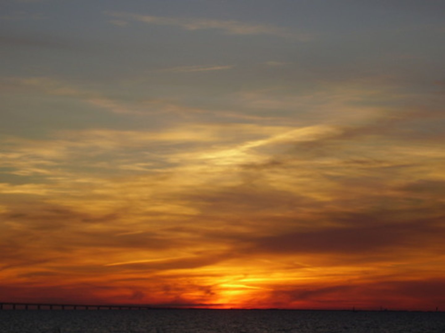 <p>at dusk</p>