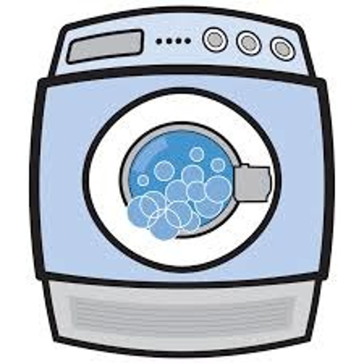 <p>a washing machine</p>