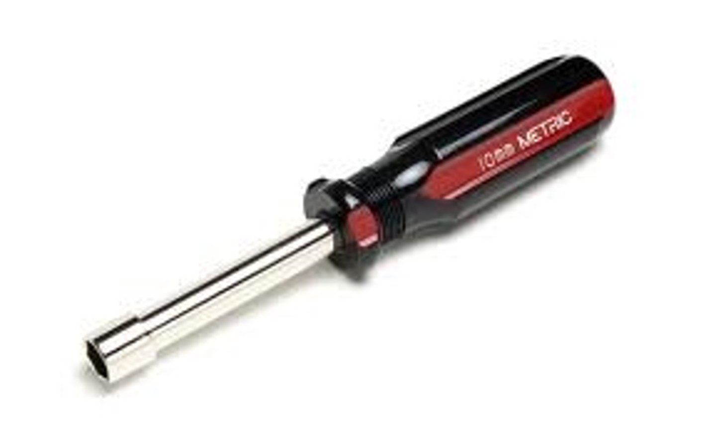 <p>A screwdriver-like tool with a hollow shaft and a hex-shaped hole.</p>