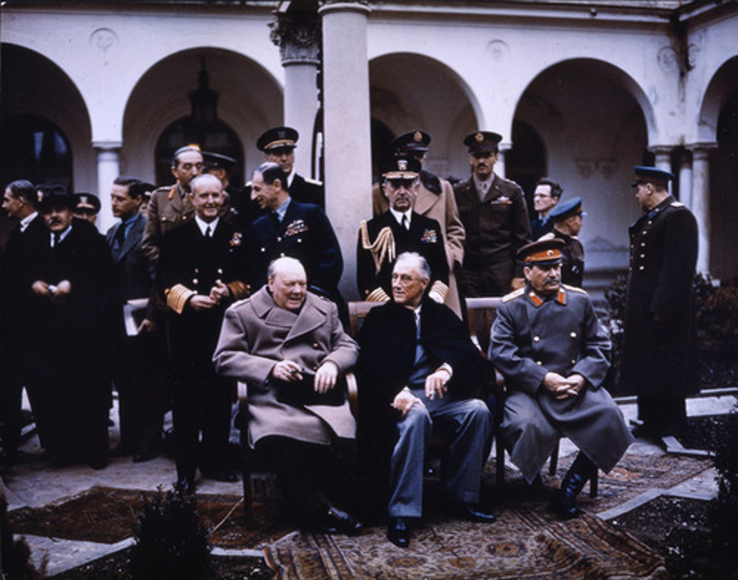 <p>meeting at which the Allies agreed to form a United Nations organization</p>