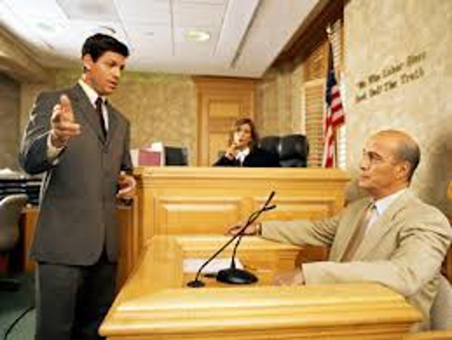 <p>to go to court</p>