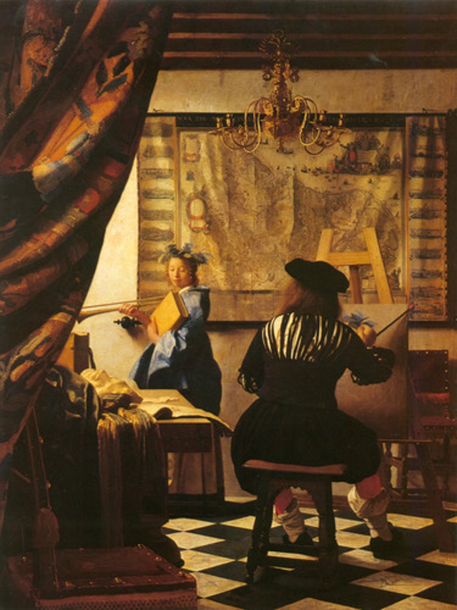 <p>A literary or pictorial device in which each literal character, object or event represents a symbol illustrating an idea, a moral or religious principle.</p>