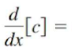 <p>constant rule</p>