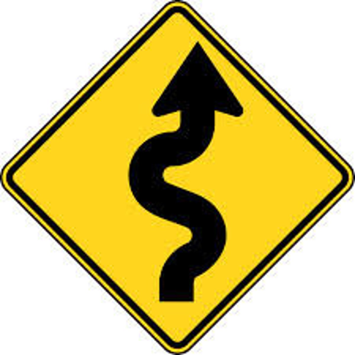 <p>This sign tells you that...</p>
