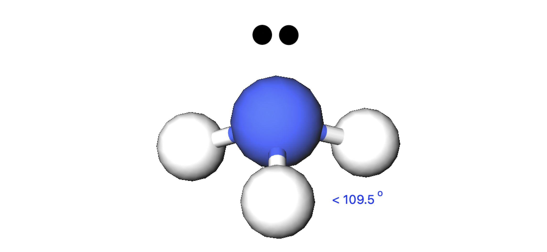 <p>name this structure and its angles</p>