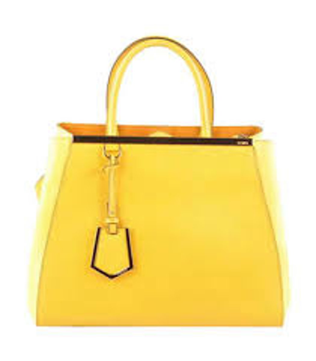 <p>What color is this bag?</p><p>This bag is yellow.</p>