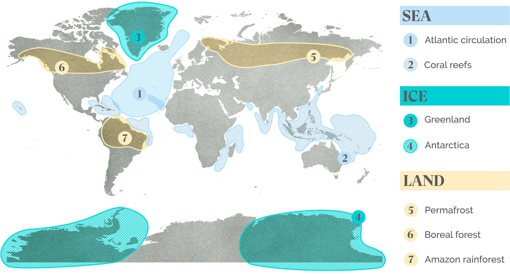 <p>The minimum amount of change that will cause destabilization within a system leading to a new equilibrium state  </p>
